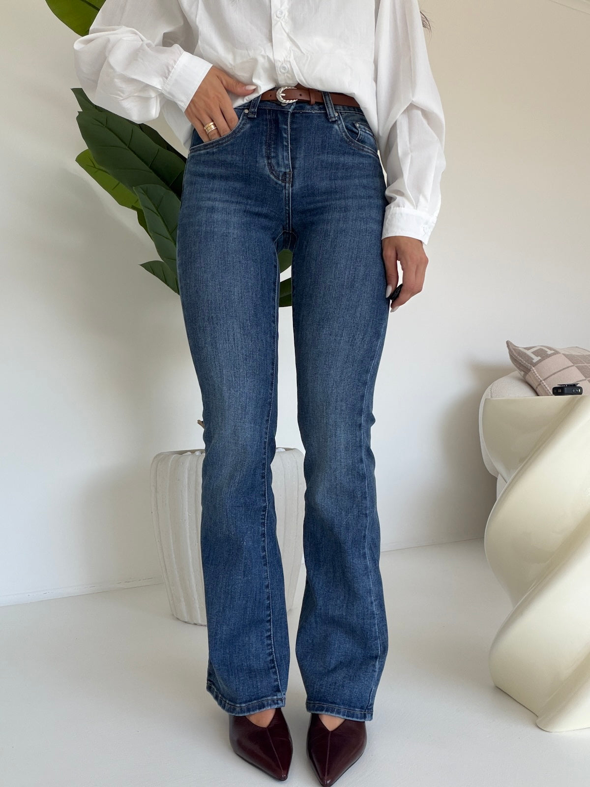 FLORA-13-JEANS ZAMPETTA DENIM+CINTURA