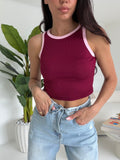 CANOTTA LOLA BORDEAUX&PINK