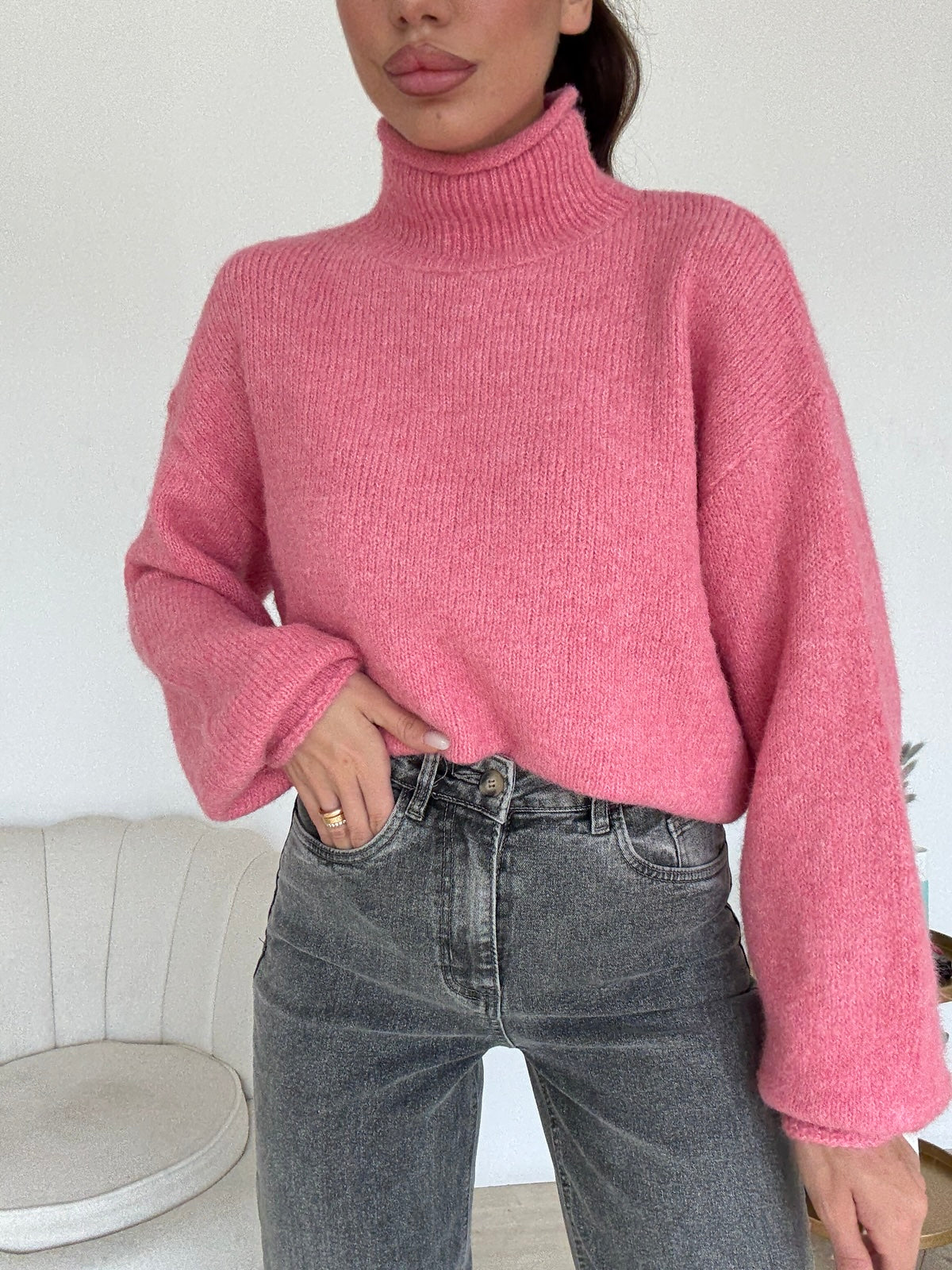 YHC7066-PULL WINTER PINK