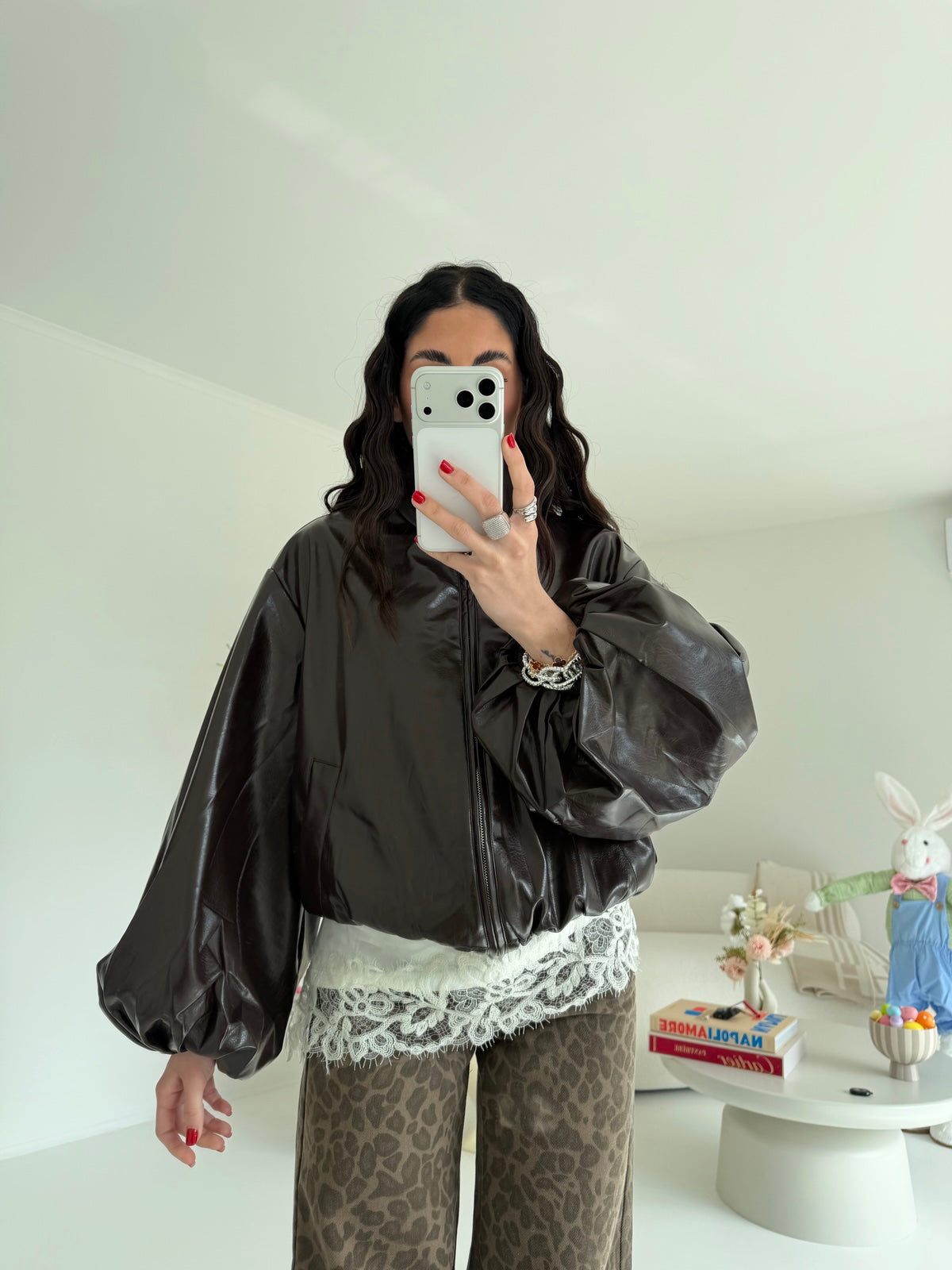 DD0397-BOMBER WOMAN CHOCO