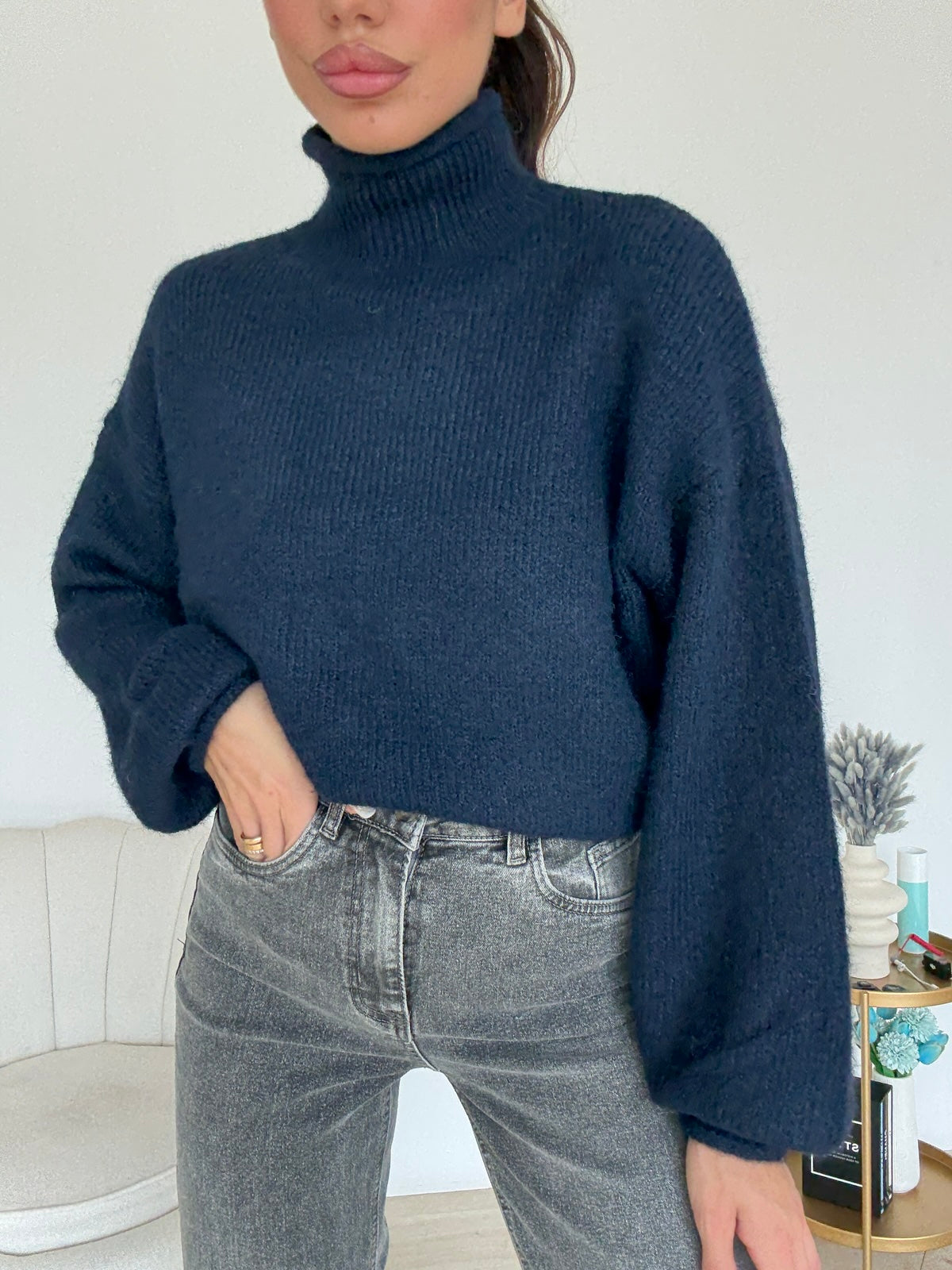 YHC7066-PULL WINTER NAVY