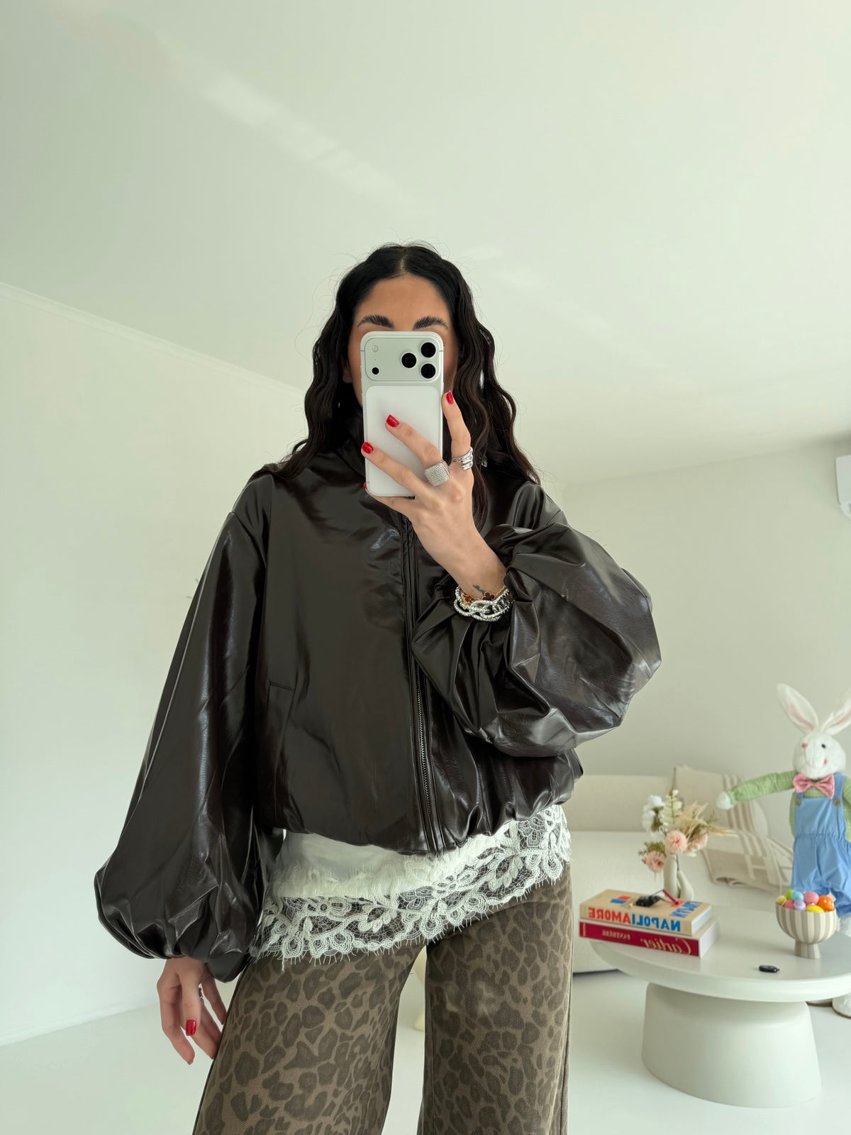 DD0397-BOMBER WOMAN CHOCO