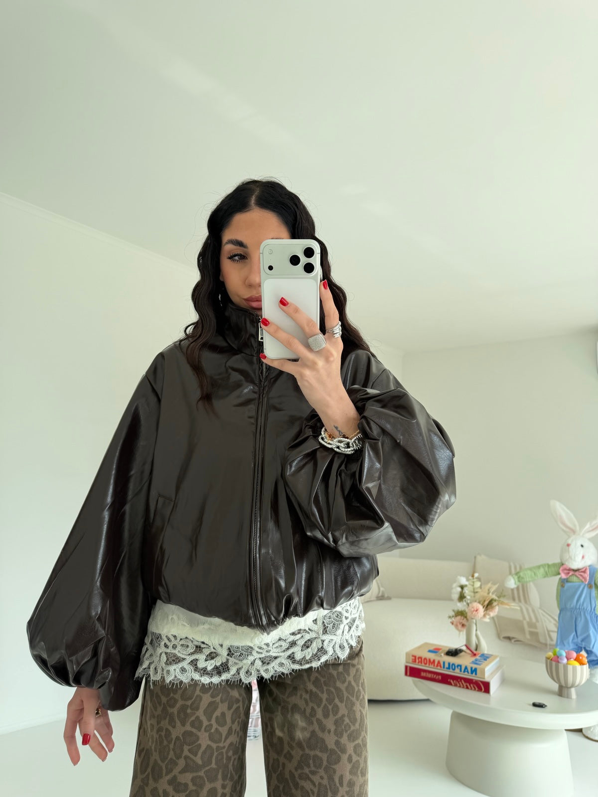 DD0397-BOMBER WOMAN CHOCO