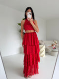 COORDINATO ZENDAYA CHERRY
