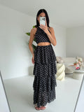 COORDINATO ZENDAYA NERO