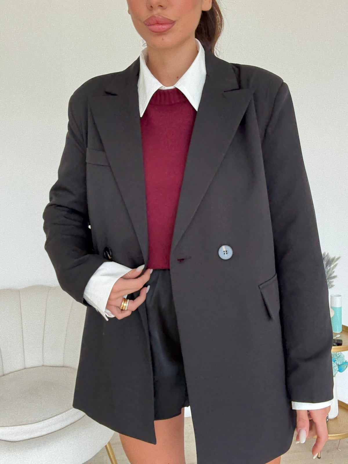 BLAZER ELODIE NERO