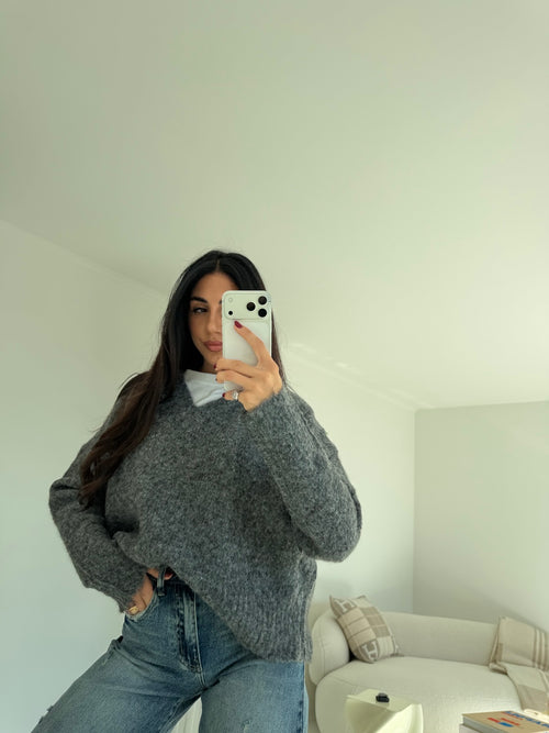 50335-PULL MIMMUZZA GREY