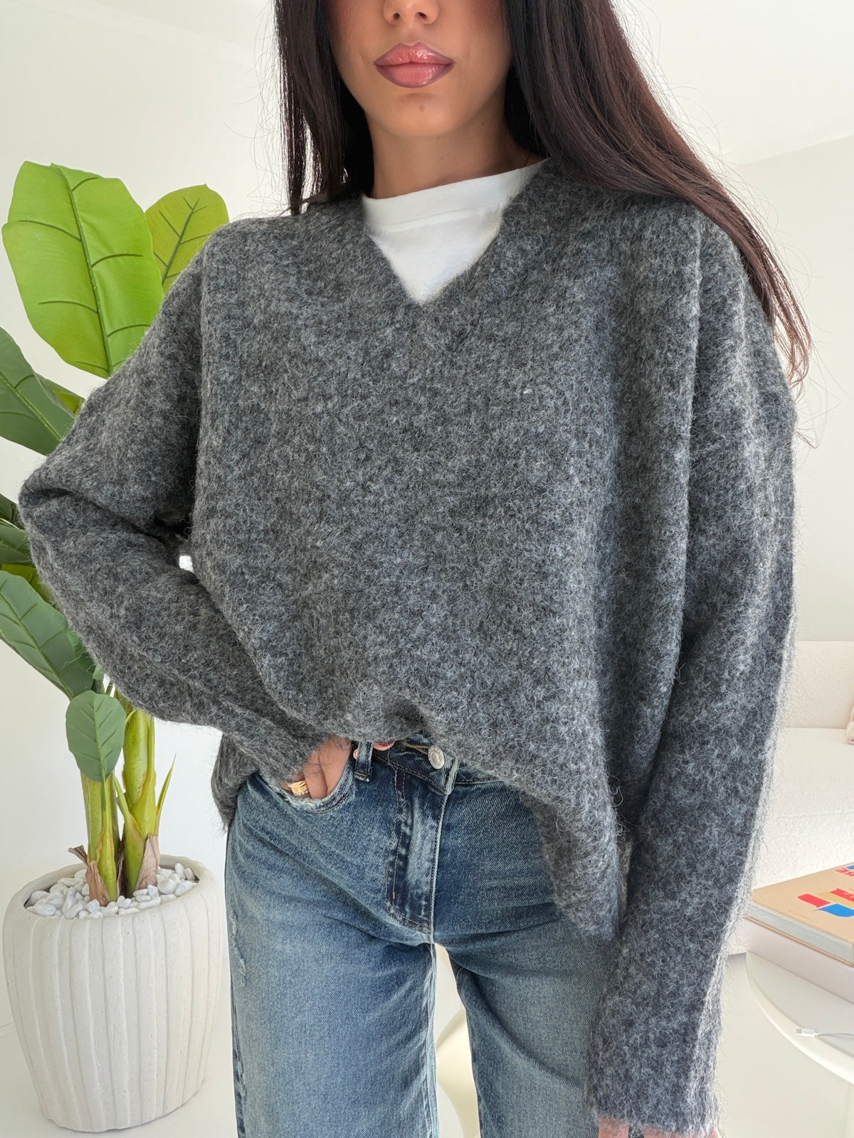 50335-PULL MIMMUZZA GREY