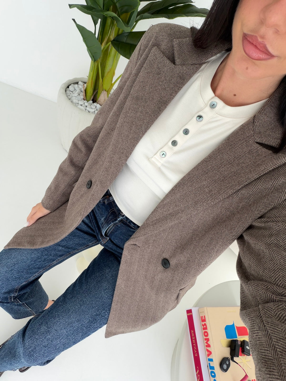 BLAZER CHERIE TAUPE
