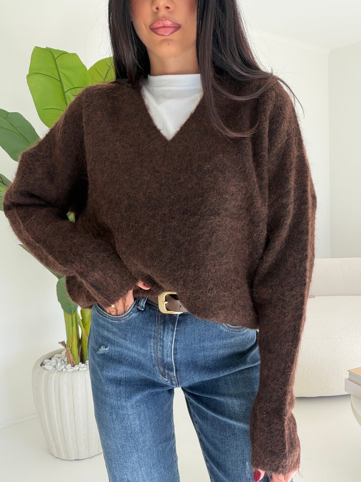 50335-PULL MIMMUZZA CHOCO