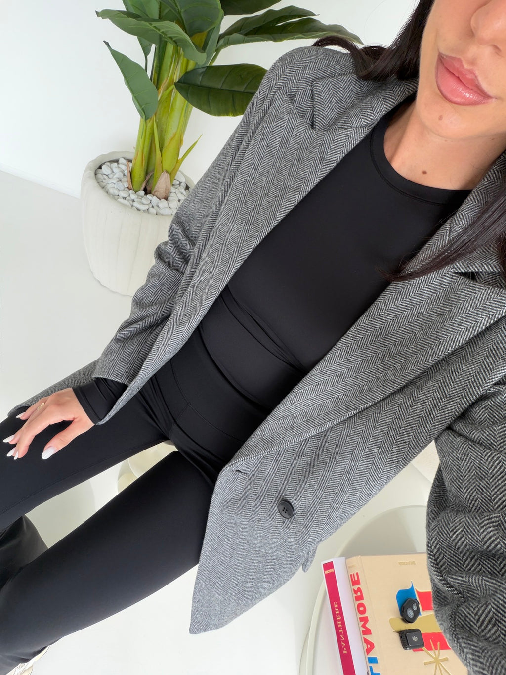 BLAZER CHERIE GREY
