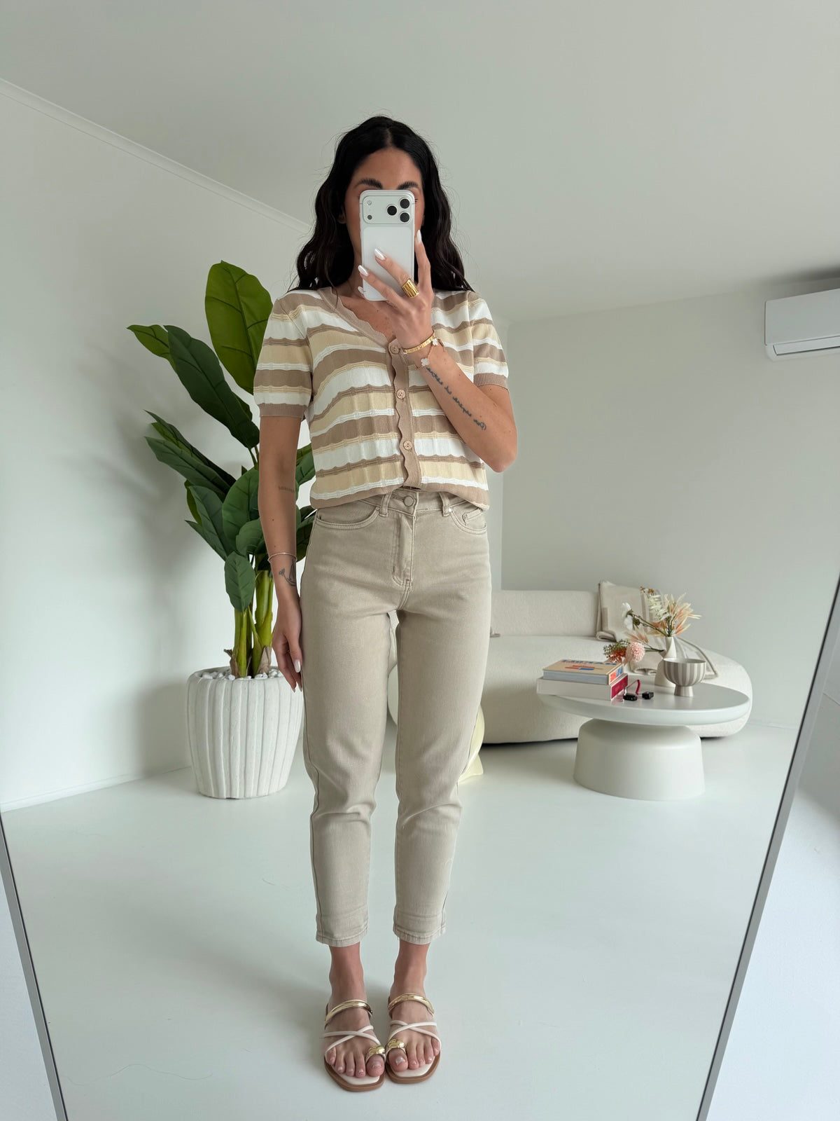 N2036-4-JEANS 7/8 TAUPE