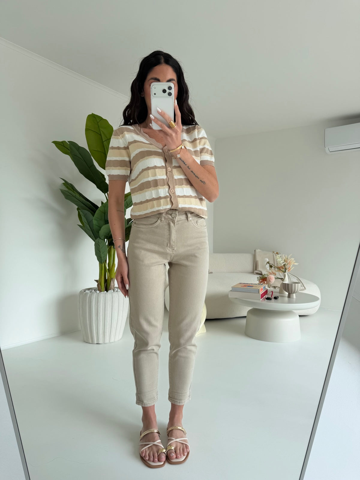 N2036-4-JEANS 7/8 TAUPE