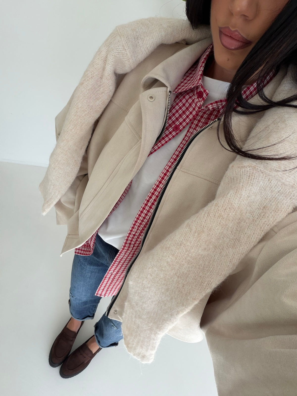 A2736-BOMBER SUEDE BURRO