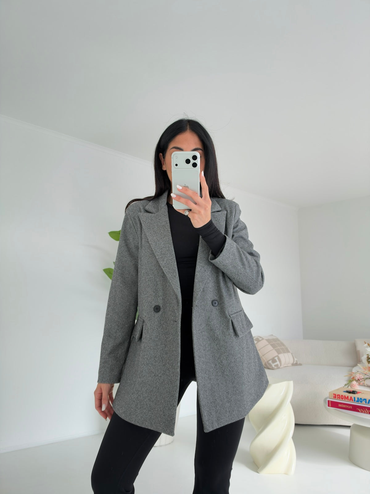 BLAZER CHERIE GREY