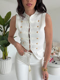 JL-090022-GILET BLOGGER MILK