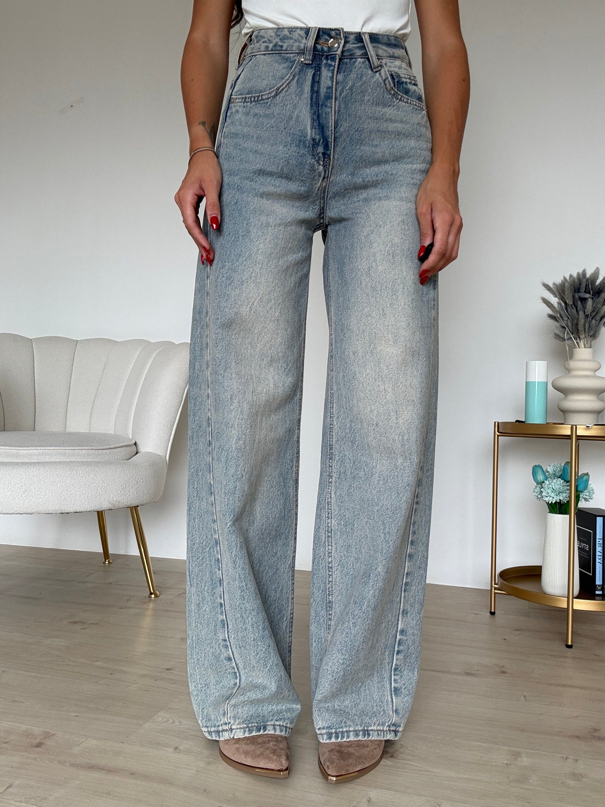 A3085-A1061-JEANS PALAZZO EXTRA
