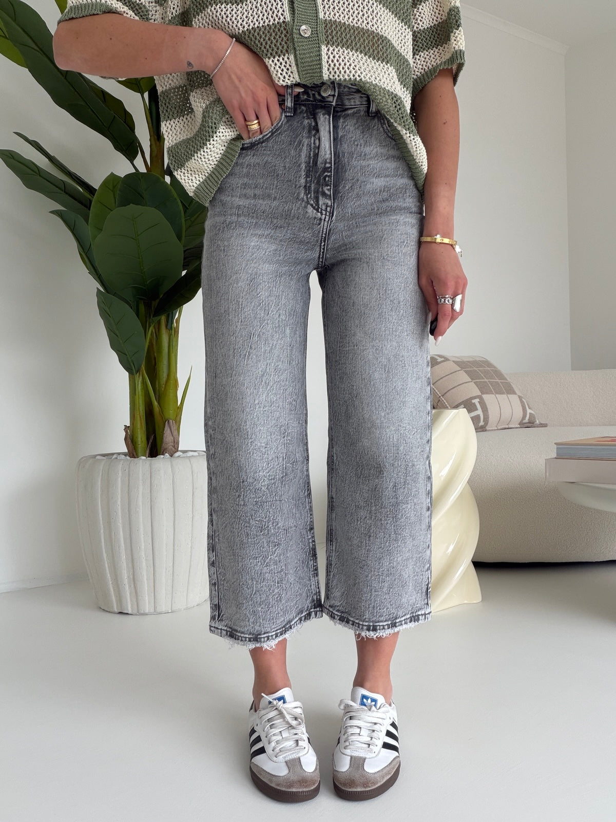 H3375-3-JEANS PALAZZO CROP GREY