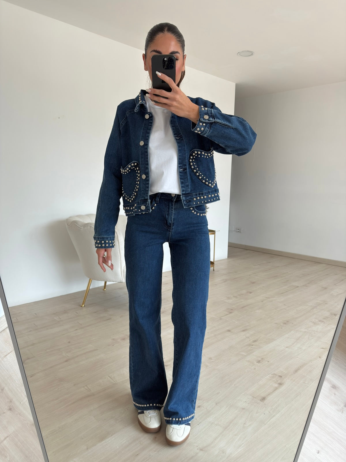 SK127-2B-COORDINATO LOVE DENIM