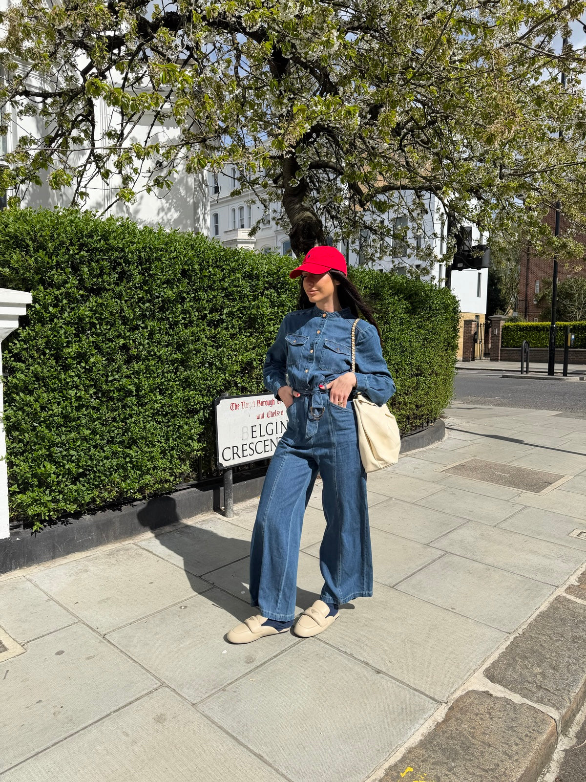 15066-JUMPSUIT DENIM NOTTING HILL