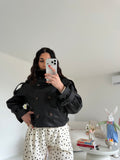 127-TRENCH SORAYA NERO