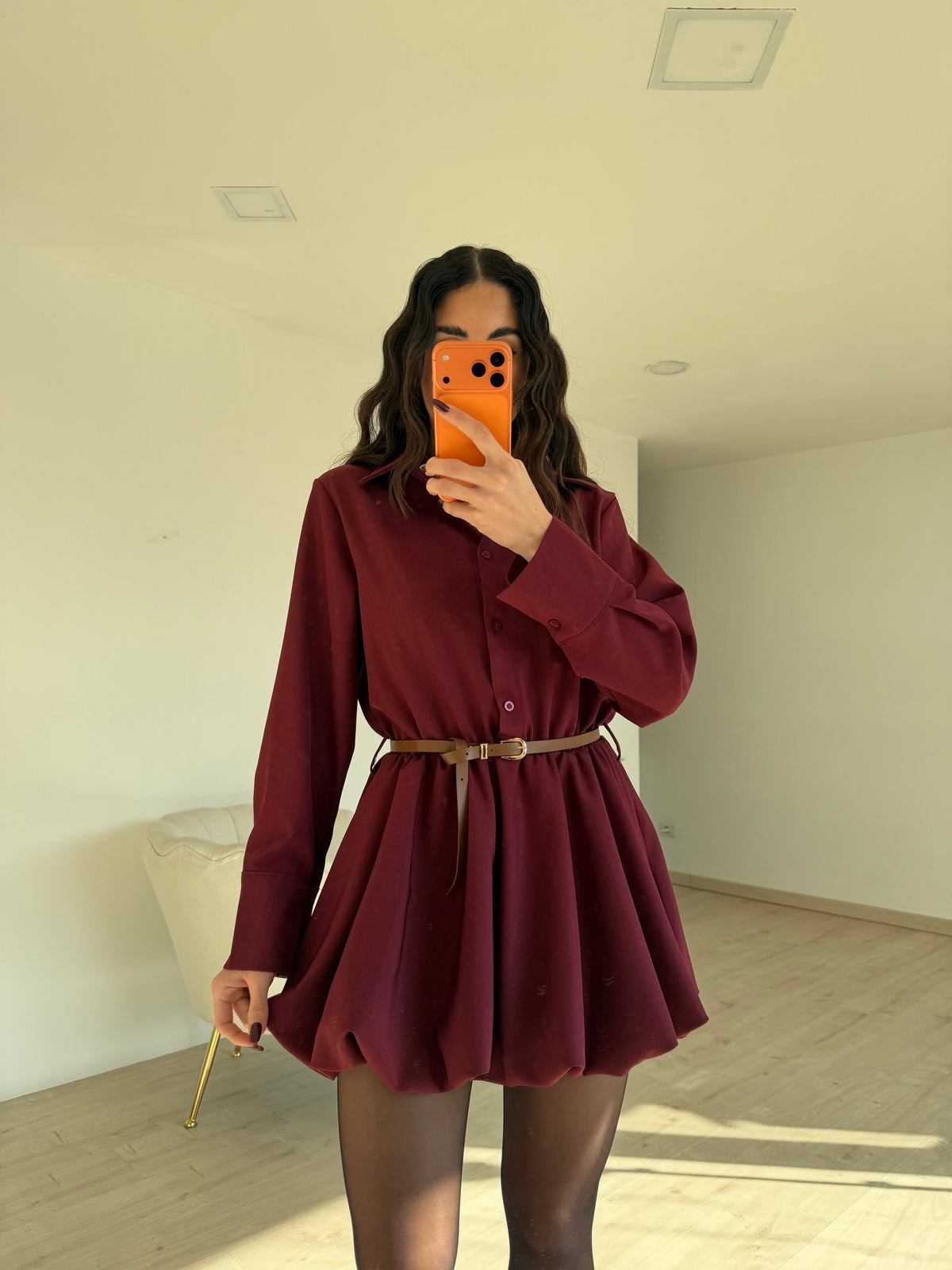 MINI ABITO NOEL WINE