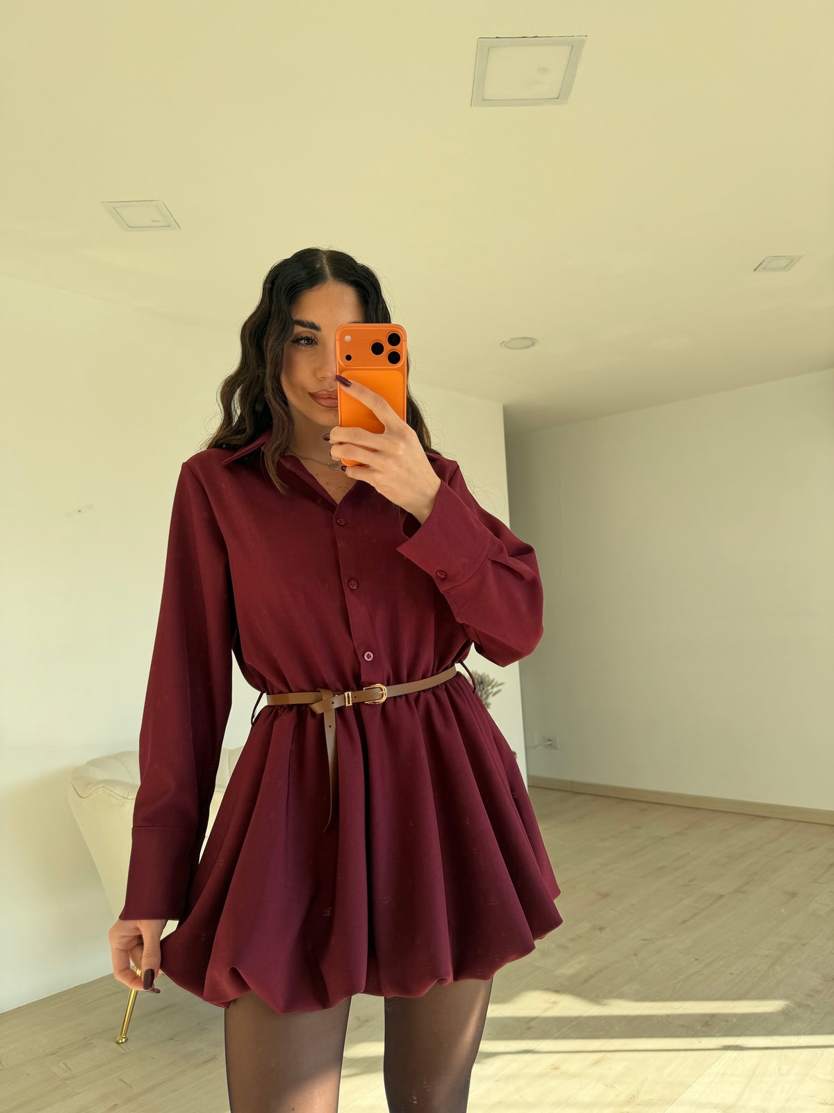 MINI ABITO NOEL WINE