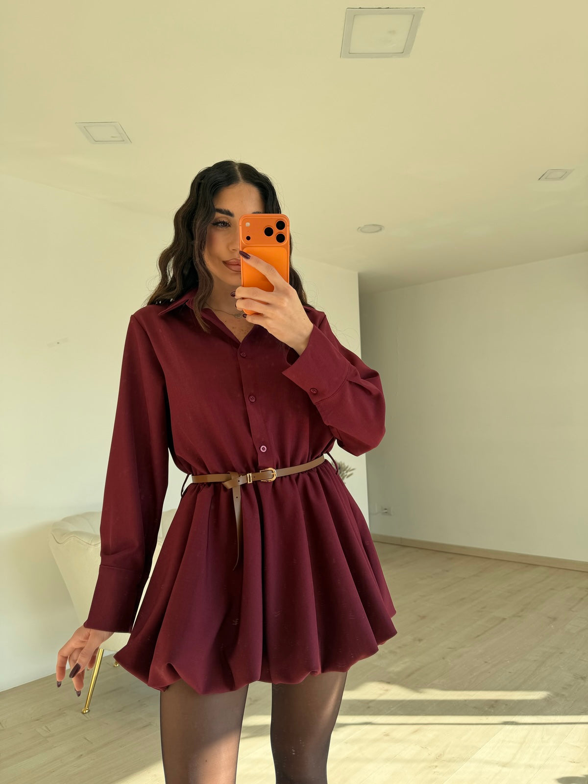 MINI ABITO NOEL WINE