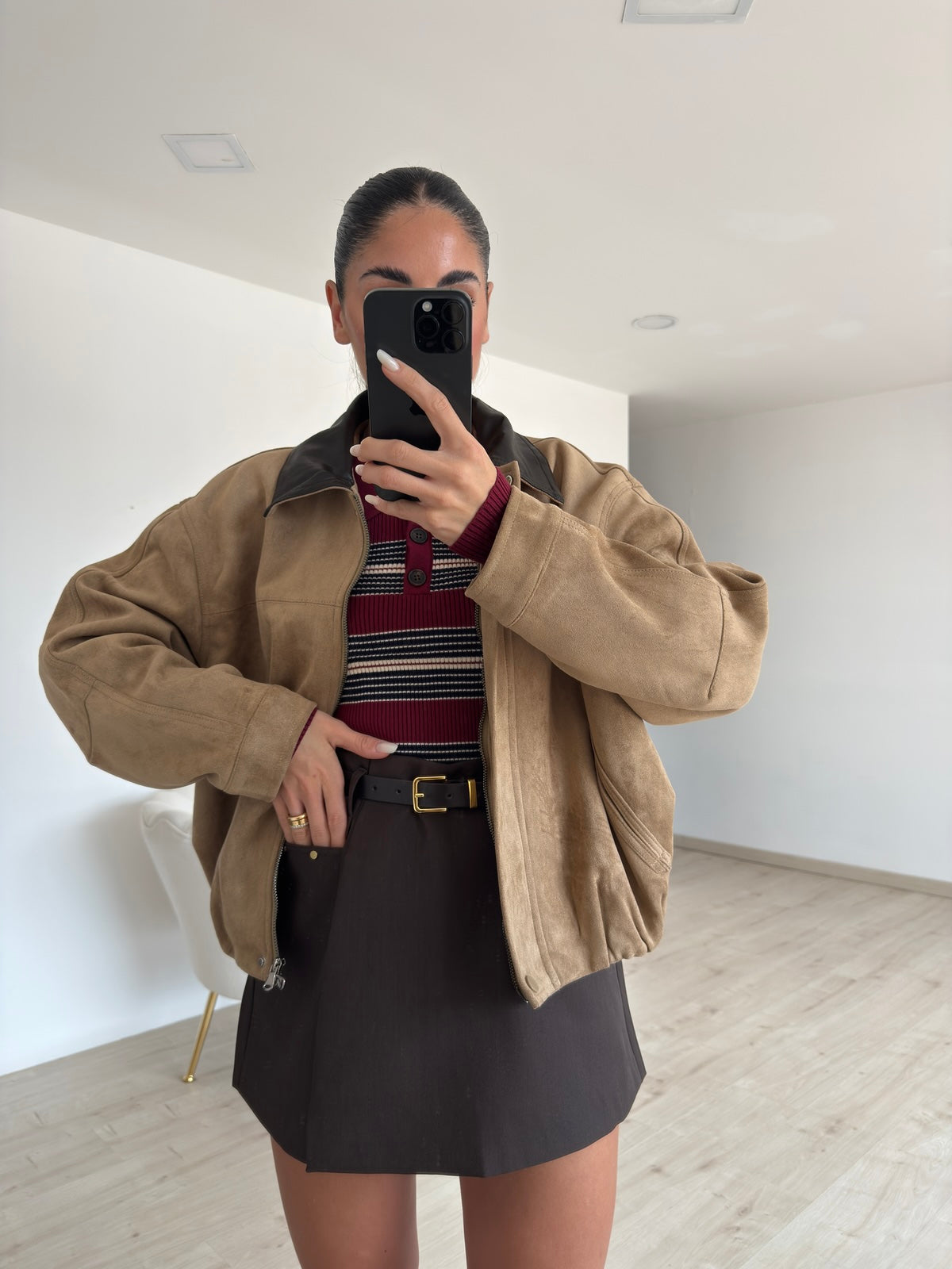 65735-BOMBER MONIQUE BISCOTTO