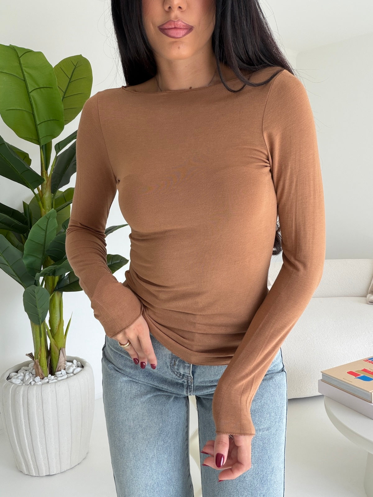 NG3706-MAGLIA THOUSAND BISCOTTO