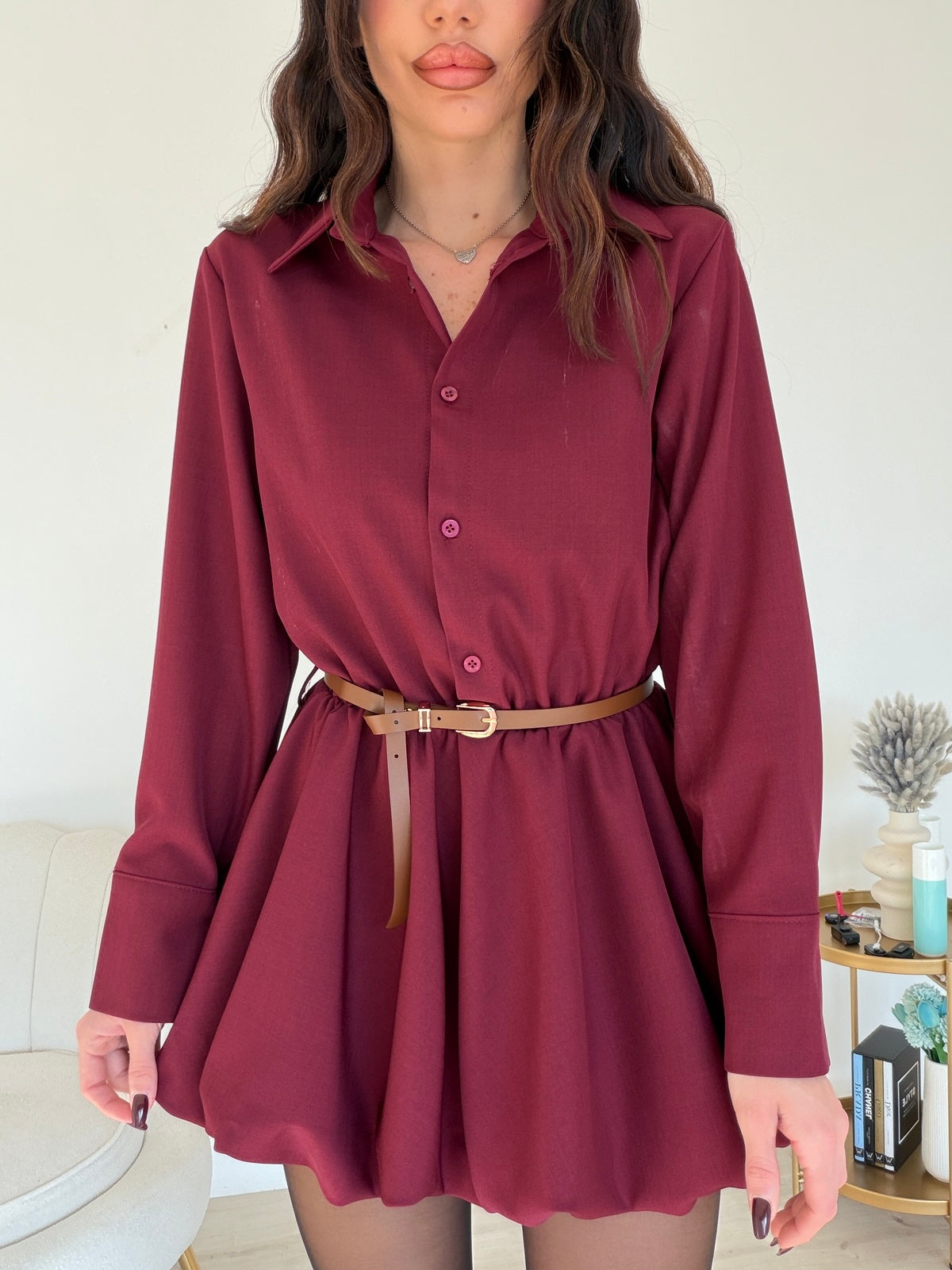 MINI ABITO NOEL WINE