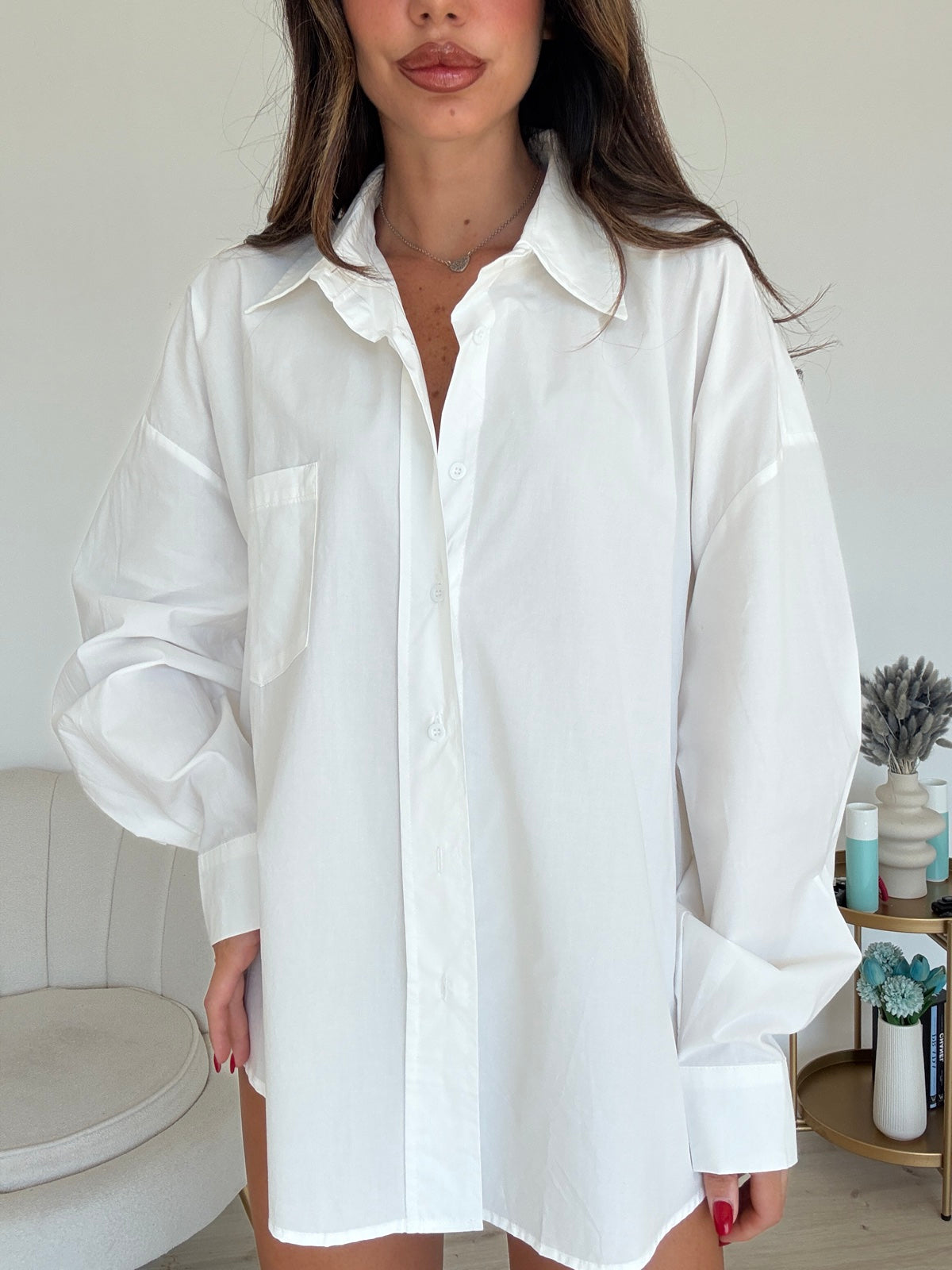 5430-CAMICIA OVERSIZE MILK