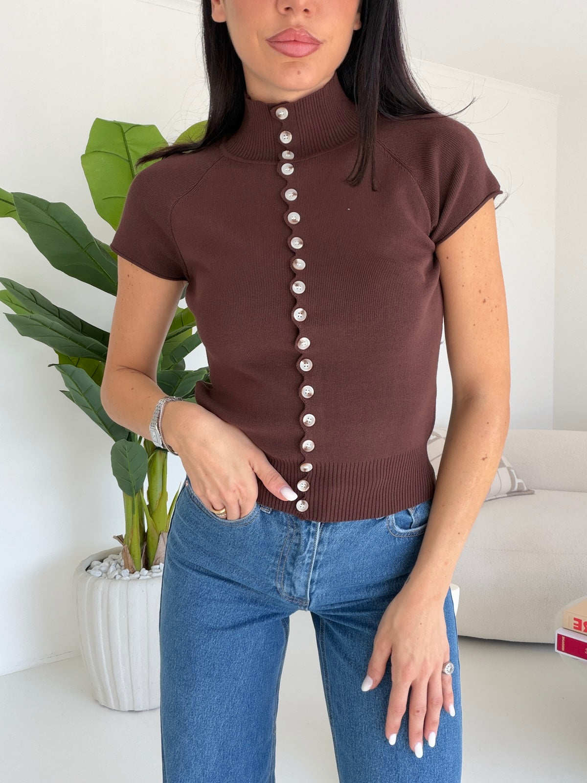 AB5570-MAGLIA MATY CHOCO