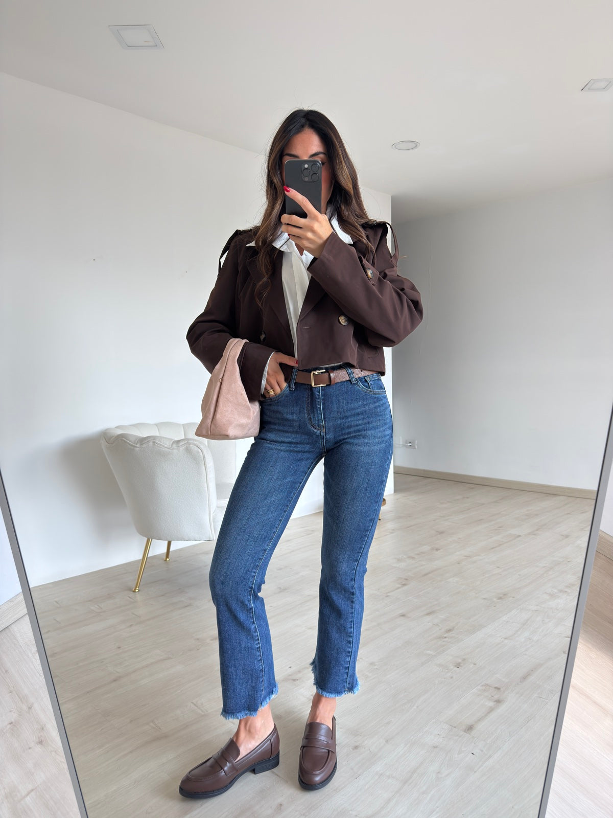 MINI TRENCH CHOCO