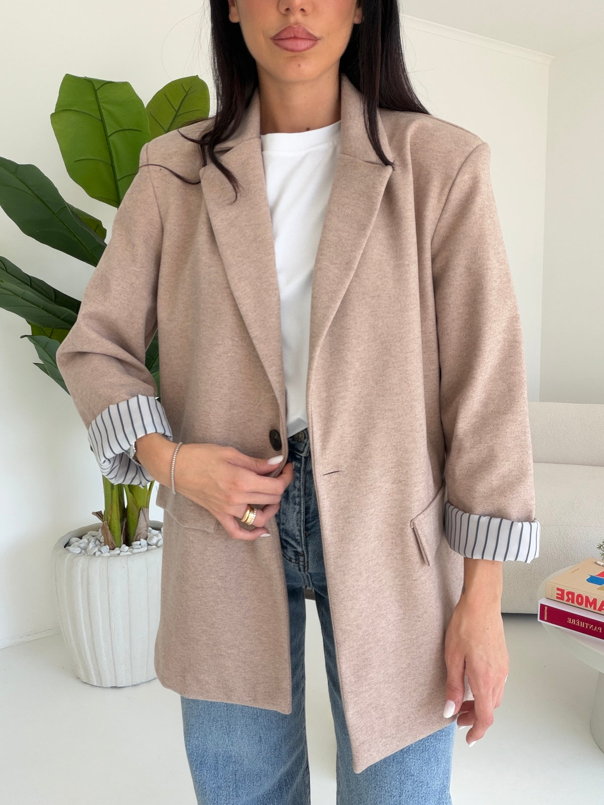BLAZER WORK BISCOTTO
