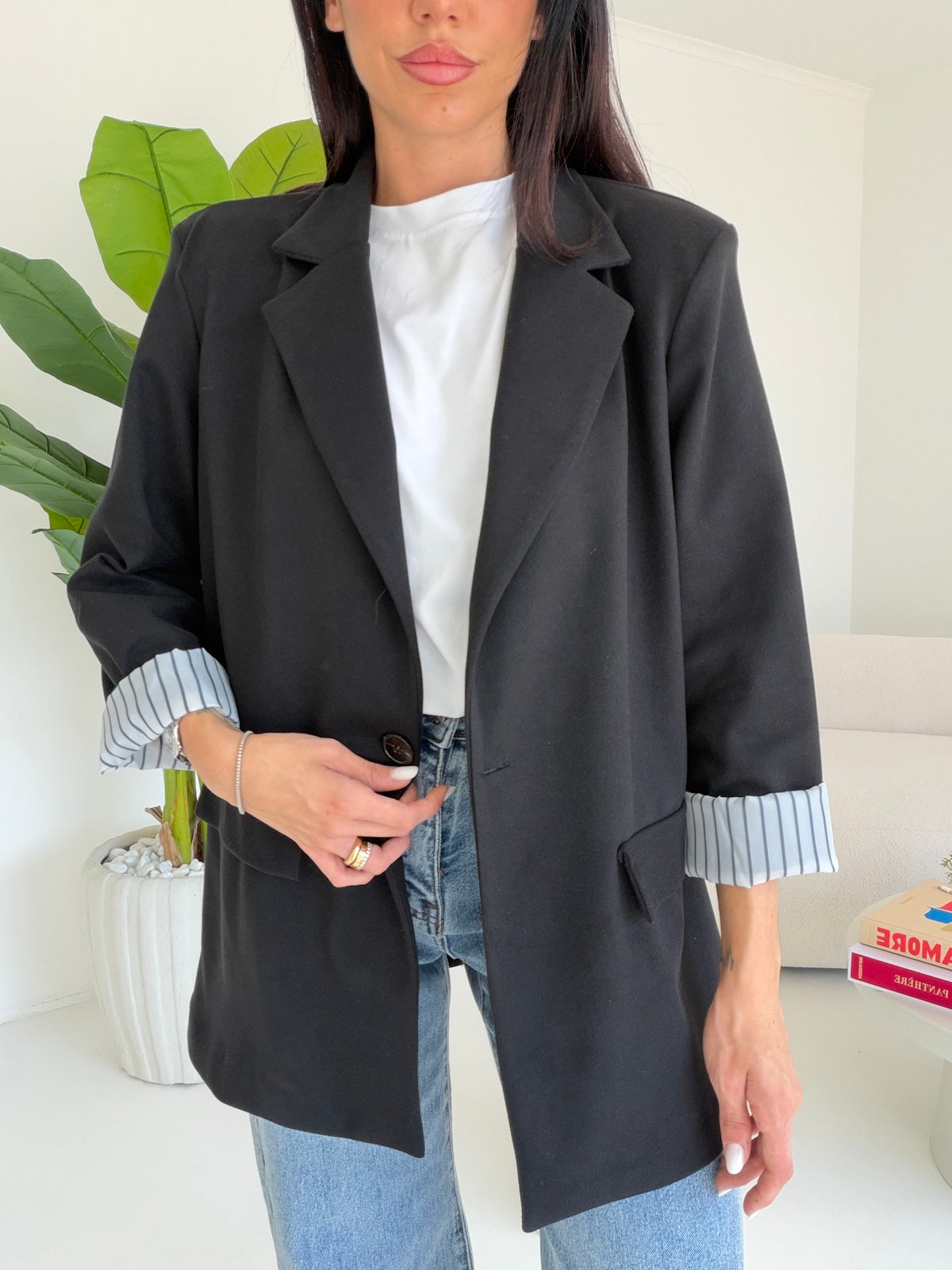 BLAZER WORK NERO