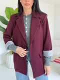 BLAZER WORK BORDEAUX
