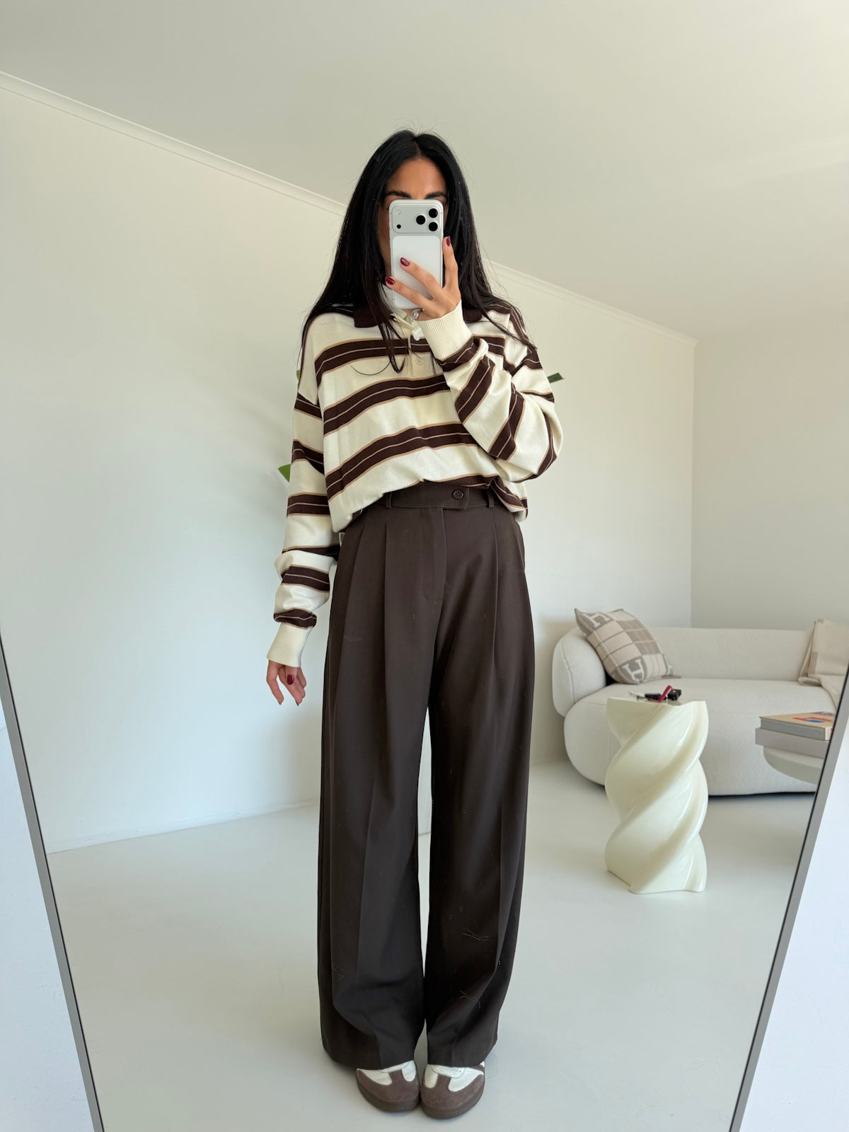 MAR6271-PANTALONE ALICE CHOCO