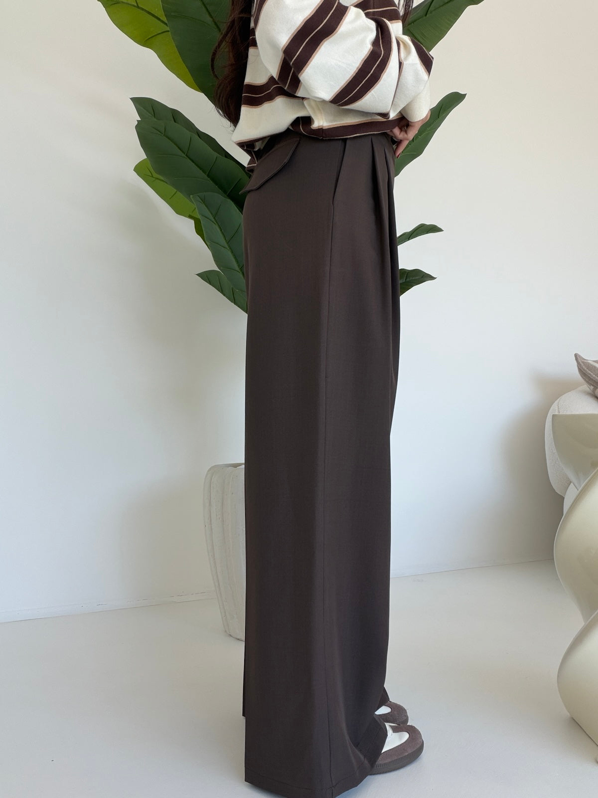 MAR6271-PANTALONE ALICE CHOCO