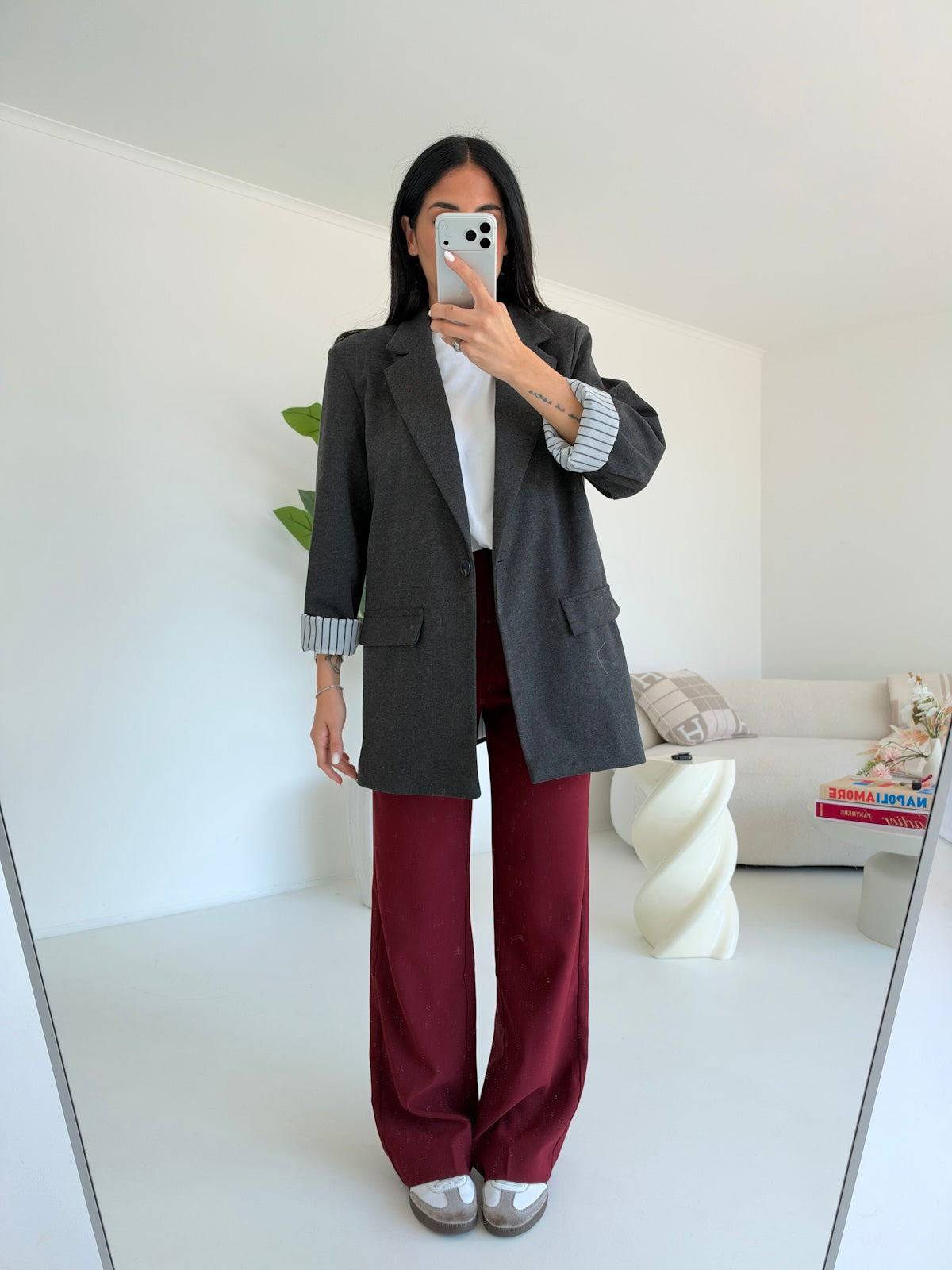 BLAZER WORK DARK GREY