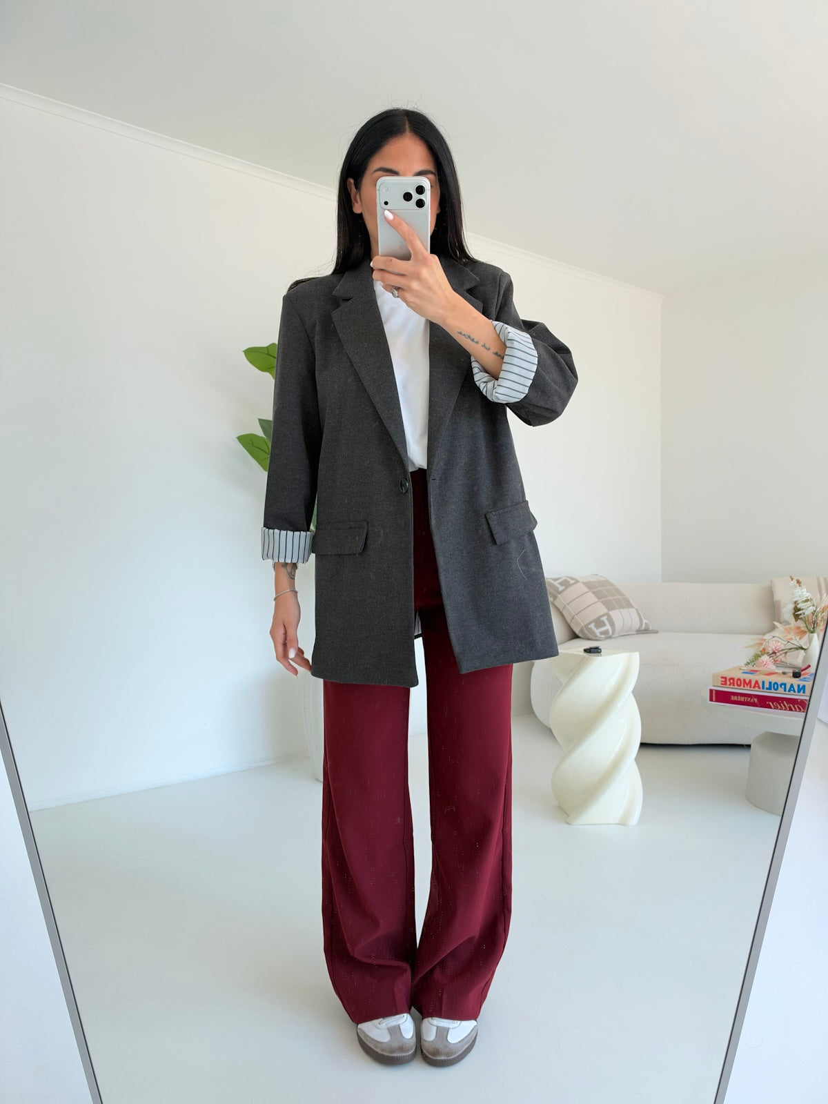 BLAZER WORK DARK GREY
