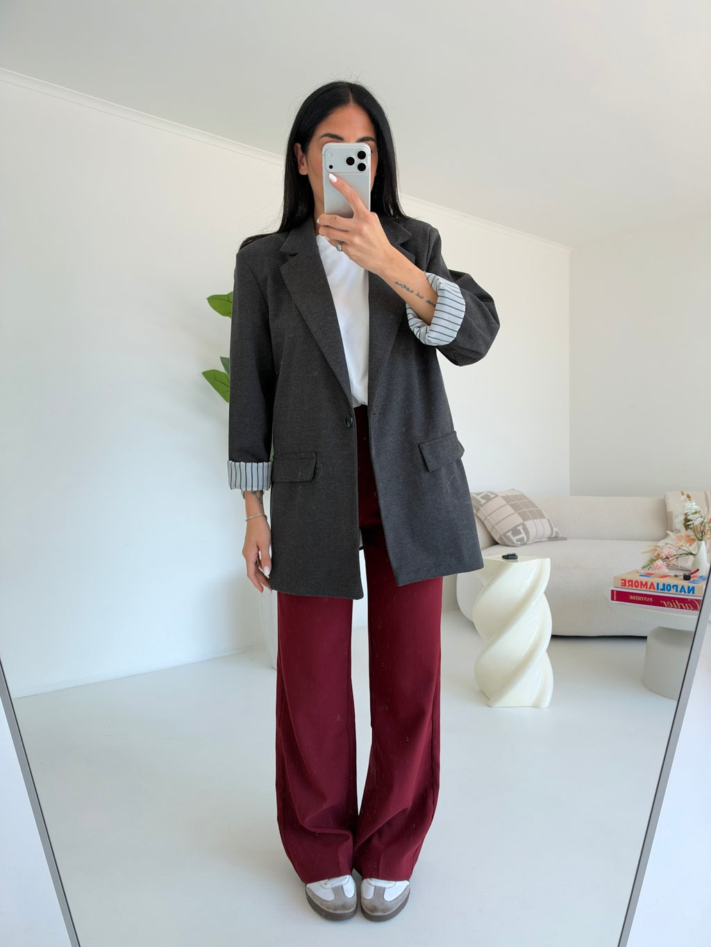 BLAZER WORK DARK GREY