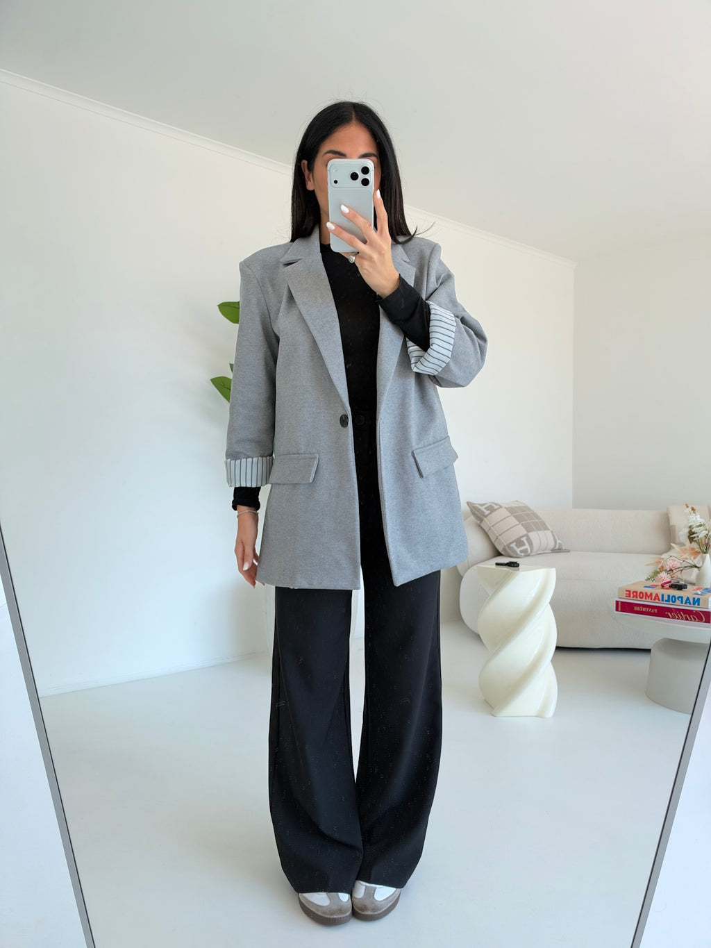 BLAZER WORK LIGHT GREY