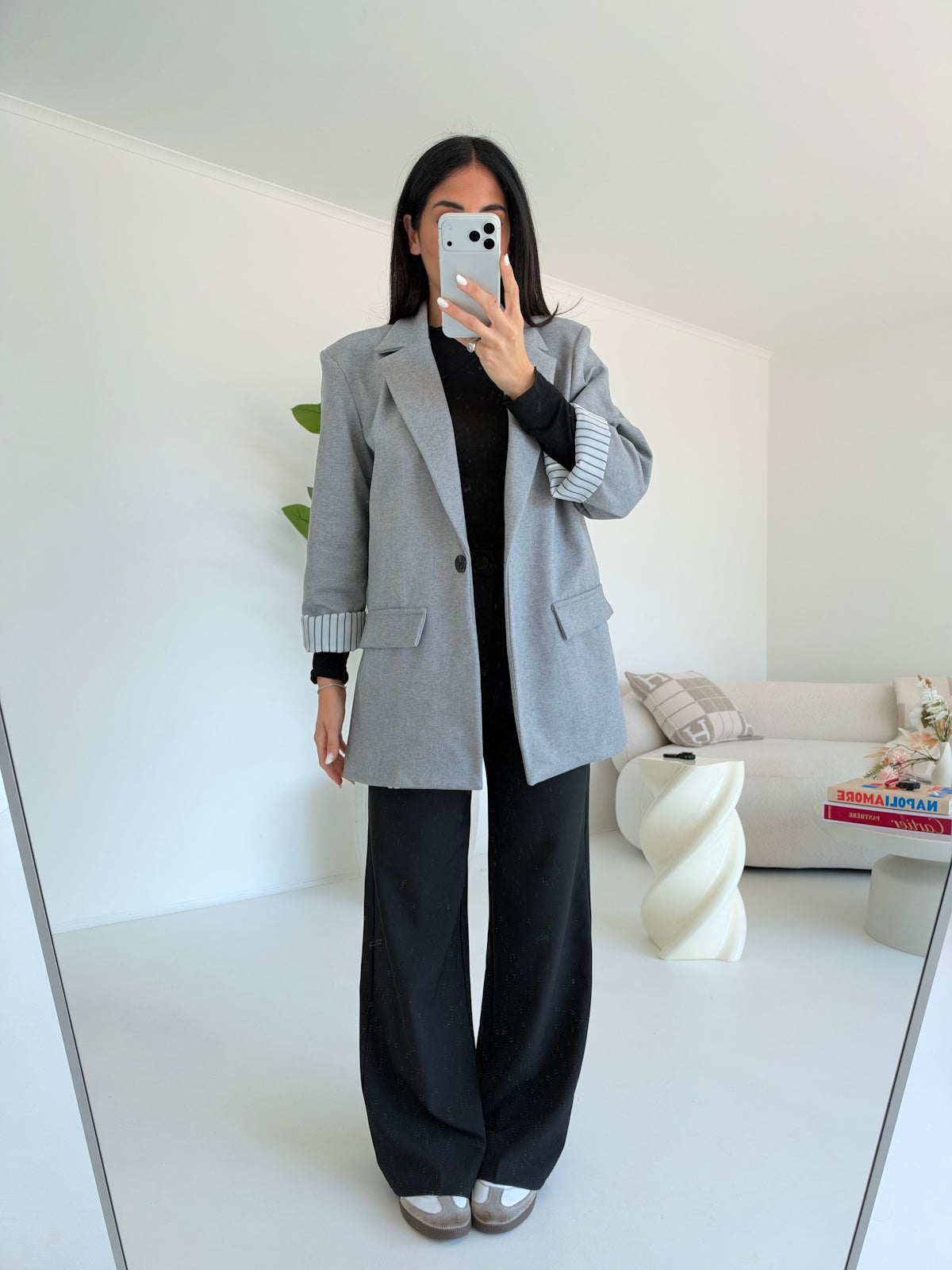 BLAZER WORK LIGHT GREY