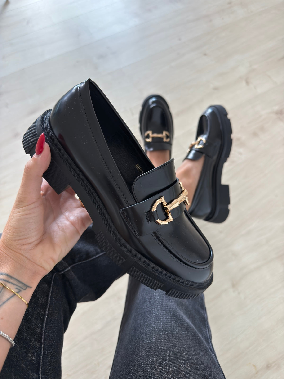 MM910-JESSICA MOCASSINO NERO