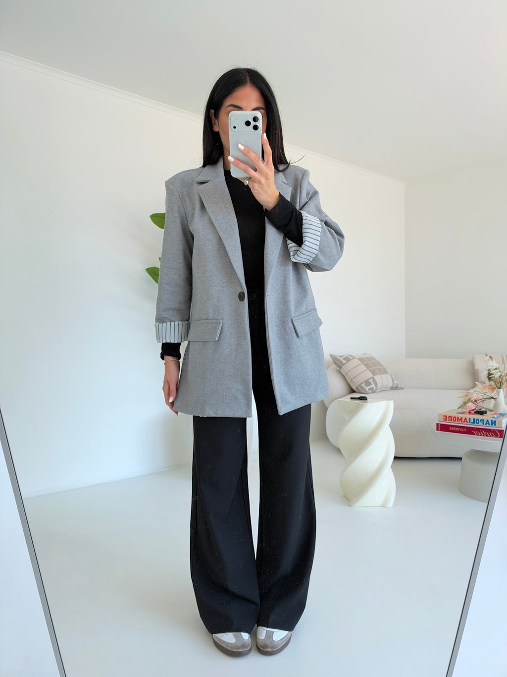 BLAZER WORK LIGHT GREY