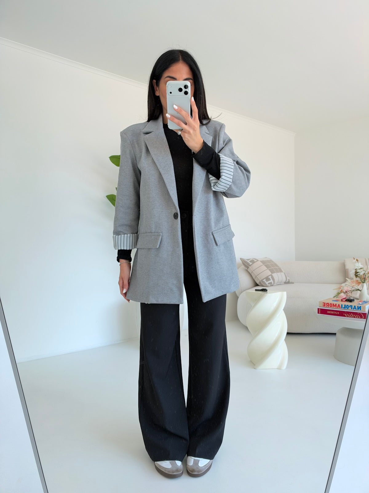 BLAZER WORK LIGHT GREY