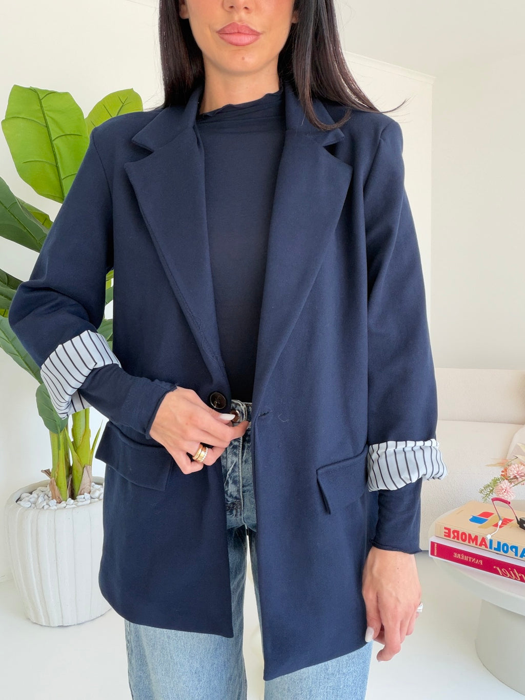 BLAZER WORK NAVY