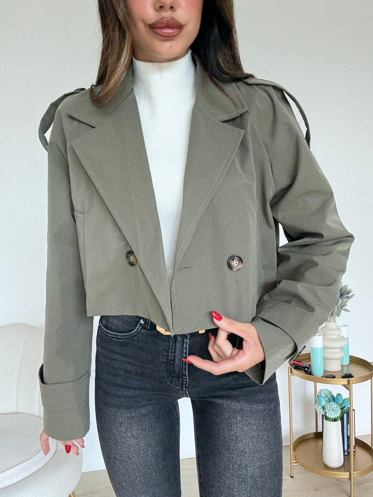 MINI TRENCH MILITARE
