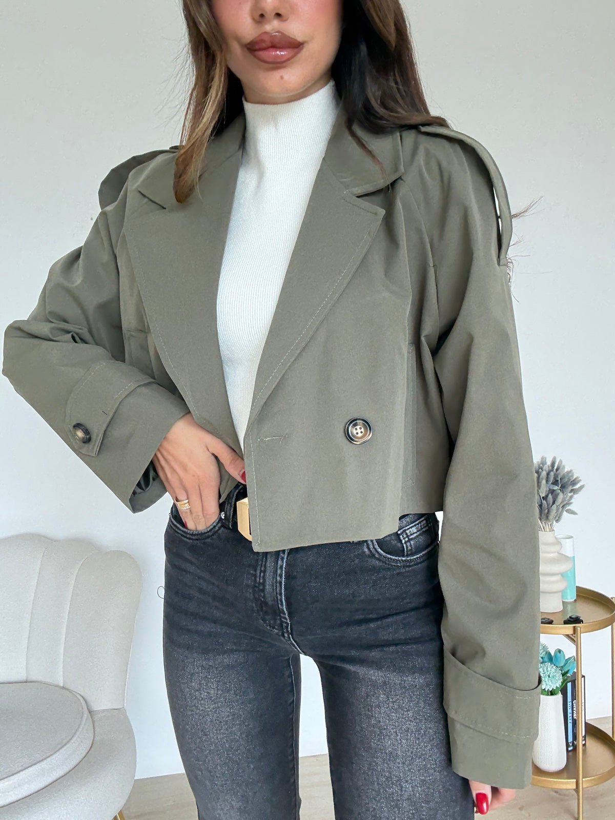MINI TRENCH MILITARE